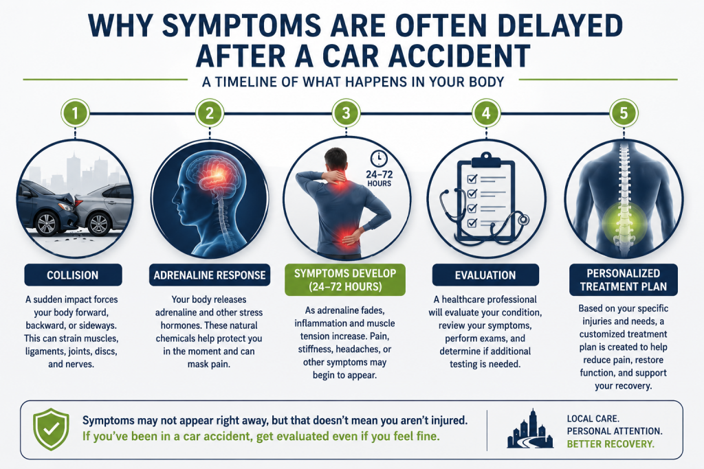 Auto Accident Chiropractor Buffalo-delayed-symptoms