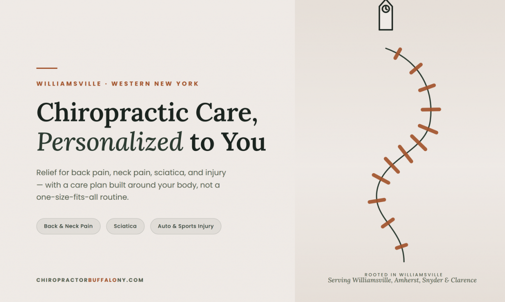 Williamsville NY Chiropractor